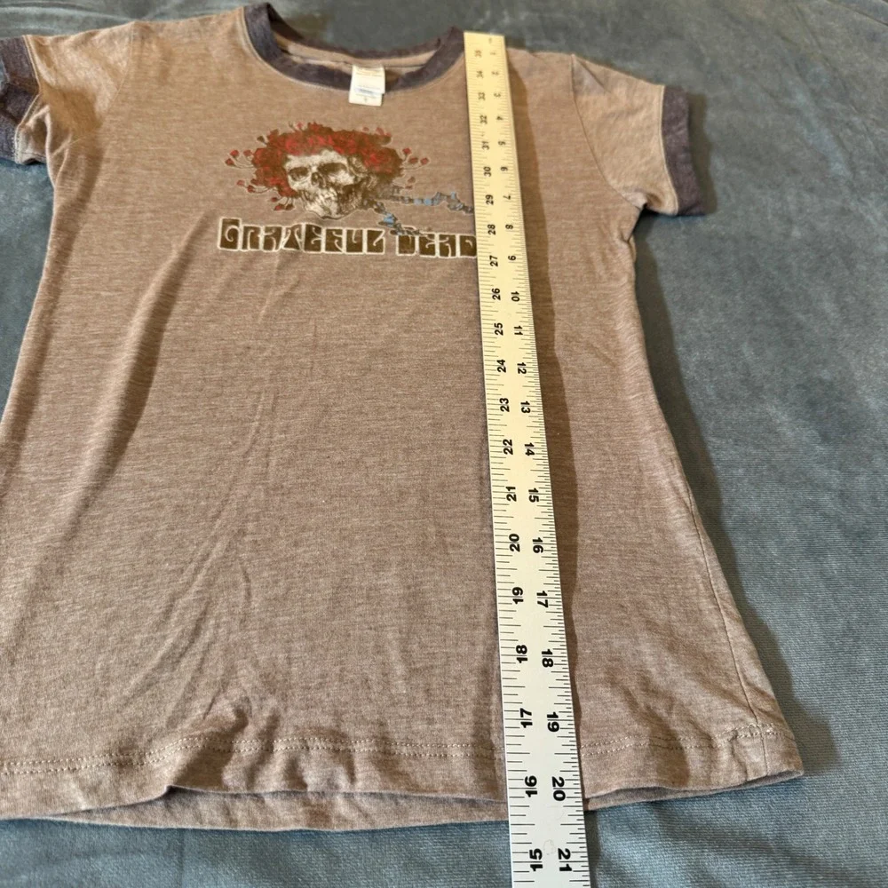 Next Level Kids Grateful Dead Shirt Small Brown Bertha Ringer Tee Vintage Rock